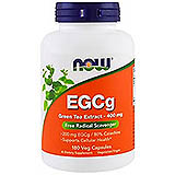【iHerb】Now Foods, EGCg、緑茶エキス、400 mg、180野菜カプセル