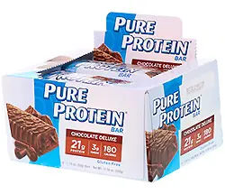  Pure Protein, ハイ・プロテイン・バー、チョコレート・デラックス、バー6本、各1.76 オンス (50 g)